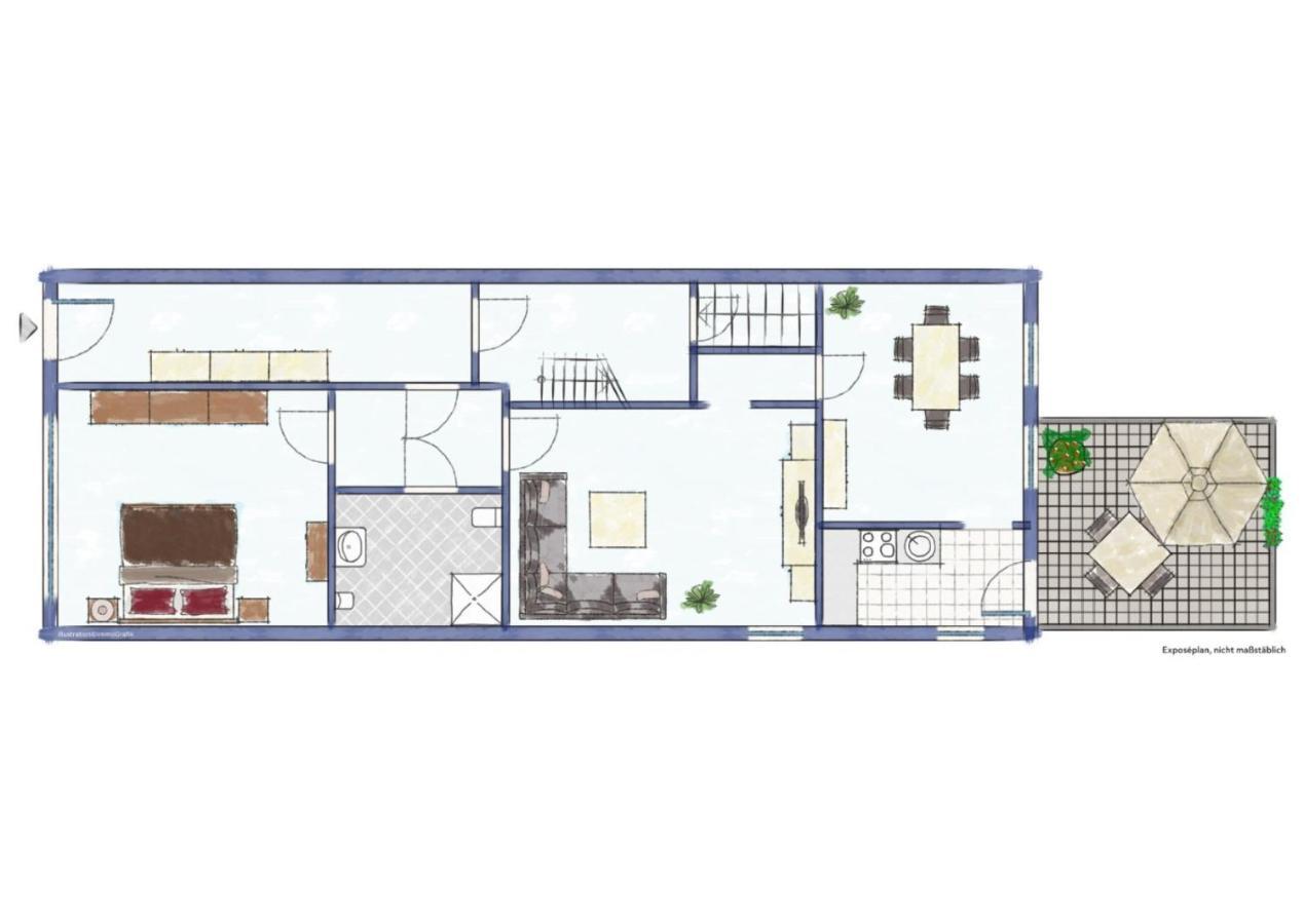 Ms-Apartments I Ferienhaus Sielterrasse Ditzum Eksteriør billede